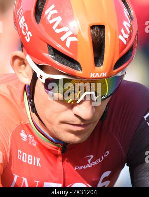 Michal Kwiatkowski, due volte vincitore dell'Amstel Gold Race Foto Stock