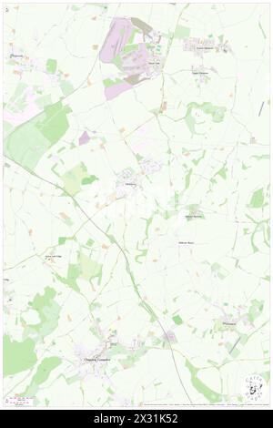 Mickleton, Gloucestershire, GB, Regno Unito, Inghilterra, N 52 5' 7'', S 1 45' 59'', MAP, Cartascapes Map pubblicata nel 2024. Esplora Cartascapes, una mappa che rivela i diversi paesaggi, culture ed ecosistemi della Terra. Viaggia attraverso il tempo e lo spazio, scoprendo l'interconnessione del passato, del presente e del futuro del nostro pianeta. Foto Stock