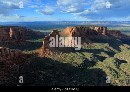 Geografia / viaggi, Stati Uniti, Colorado, Grand Junction, Grand View, monumento nazionale del Colorado, INFORMAZIONI AGGIUNTIVE-AUTORIZZAZIONE-NON-DISPONIBILI Foto Stock