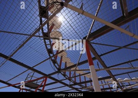 L'Italia, Bari, aeroporto internazionale di volo, sensori di controllo Foto Stock