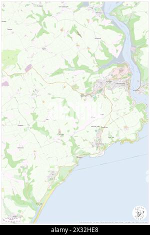 Stoke Fleming, Devon, GB, Regno Unito, Inghilterra, N 50 20' 19'', S 3 36' 54'', MAP, Cartascapes Map pubblicata nel 2024. Esplora Cartascapes, una mappa che rivela i diversi paesaggi, culture ed ecosistemi della Terra. Viaggia attraverso il tempo e lo spazio, scoprendo l'interconnessione del passato, del presente e del futuro del nostro pianeta. Foto Stock