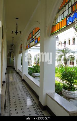 Il Majapahit Hotel a Surabaya, Giava Orientale, Indonesia. Foto Stock