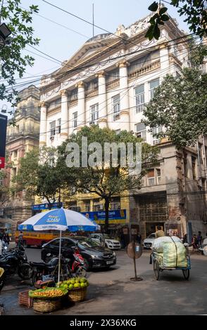 Indien, Westbengalen, Kolkata, um die Netayi Subat Road, Strassenszene Foto Stock