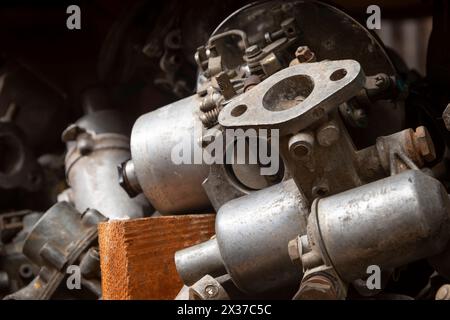 "Crash Palace", Horopito, Waimarino, North Island, nuova Zelanda Foto Stock