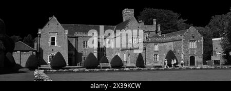 Fiori primaverili a Ayscoughfee Hall e giardini; Spalding Town; Lincolnshire; Inghilterra; Regno Unito Foto Stock