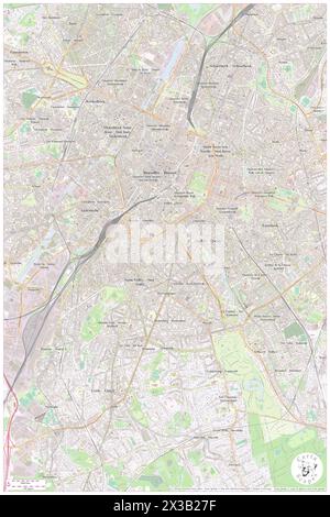 Pantone Hotel, Bruxelles-capitale, BE, Belgio, Bruxelles capitale, N 50 49' 54'', N 4 21' 11'', MAP, Cartascapes Map pubblicata nel 2024. Esplora Cartascapes, una mappa che rivela i diversi paesaggi, culture ed ecosistemi della Terra. Viaggia attraverso il tempo e lo spazio, scoprendo l'interconnessione del passato, del presente e del futuro del nostro pianeta. Foto Stock