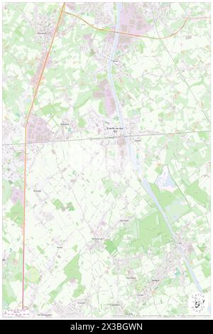 Kapelle-op-den-Bos, Provincie Vlaams-Brabant, BE, Belgio, Fiandre, N 51 0' 14'', N 4 21' 20'', MAP, Cartascapes Map pubblicata nel 2024. Esplora Cartascapes, una mappa che rivela i diversi paesaggi, culture ed ecosistemi della Terra. Viaggia attraverso il tempo e lo spazio, scoprendo l'interconnessione del passato, del presente e del futuro del nostro pianeta. Foto Stock