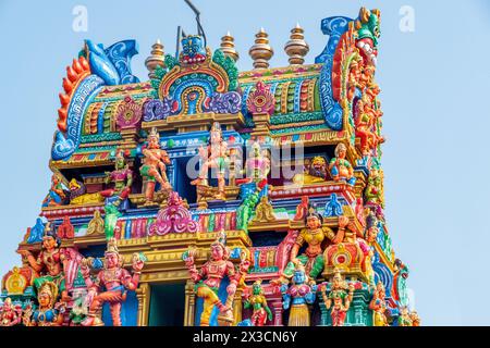 Alappuzha Alleppey Kerala India Hindu Temple, Kerala, India Foto Stock