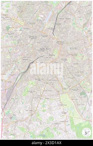 The Pantone Hotel Brussels, Bruxelles-capitale, BE, Belgio, Bruxelles capitale, N 50 49' 54'', N 4 21' 12'', MAP, Cartascapes Map pubblicata nel 2024. Esplora Cartascapes, una mappa che rivela i diversi paesaggi, culture ed ecosistemi della Terra. Viaggia attraverso il tempo e lo spazio, scoprendo l'interconnessione del passato, del presente e del futuro del nostro pianeta. Foto Stock