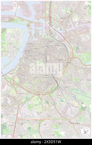 Anversa Diamond, Provincie Antwerpen, BE, Belgio, Fiandre, N 51 12' 28'', N 4 25' 15'', MAP, Cartascapes Map pubblicata nel 2024. Esplora Cartascapes, una mappa che rivela i diversi paesaggi, culture ed ecosistemi della Terra. Viaggia attraverso il tempo e lo spazio, scoprendo l'interconnessione del passato, del presente e del futuro del nostro pianeta. Foto Stock