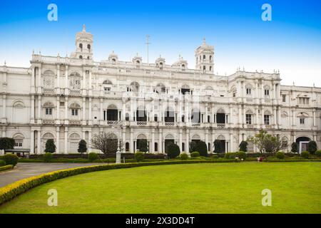 Jai Vilas Mahal Palace è un palazzo del XIX secolo situato nella città di Gwalior, nello stato del Madhya Pradesh in India Foto Stock