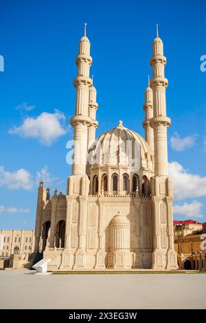 Il Heydar Aliyev moschea a Baku in Azerbaijan Foto Stock