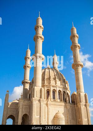 Il Heydar Aliyev moschea a Baku in Azerbaijan Foto Stock