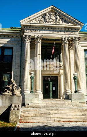 Colt Andrews Elementary School, Hope Street, Bristol, Rhode Island Foto Stock