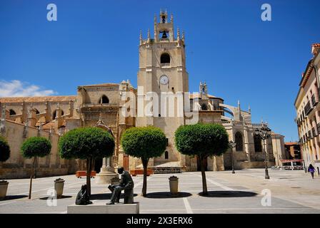 Cattedrale di San Antolin di Palencia, Spagna Foto Stock