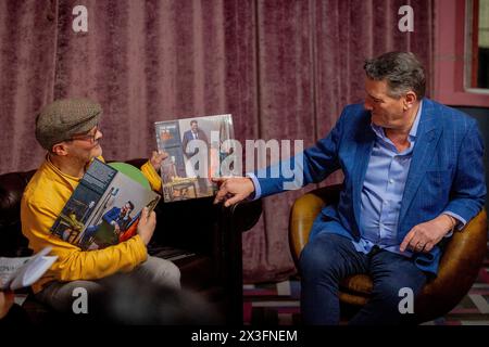 Italia 4 aprile 2024 Tony Hadely - cantante Spandau Ballet and Band Aid - conferenza stampa per il nuovo album The Mood IM in Milano © Andrea Ripamonti / Alam Foto Stock