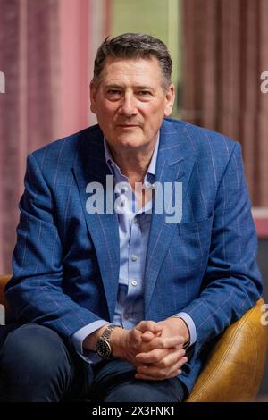 Italia 4 aprile 2024 Tony Hadely - cantante Spandau Ballet and Band Aid - conferenza stampa per il nuovo album The Mood IM in Milano © Andrea Ripamonti / Alam Foto Stock