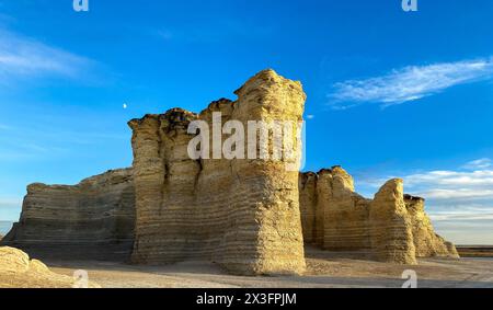 Monumento, roccia e punto di riferimento naturale Foto Stock