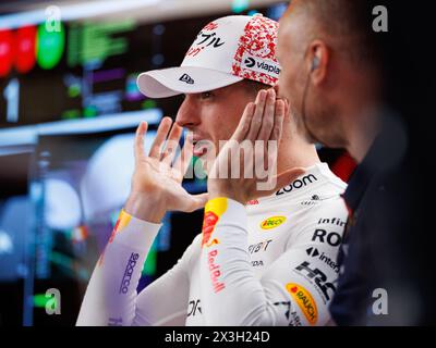 Circuito di Suzuka, 5 aprile 2024: Max Verstappen (NED) della Red Bull durante il Gran Premio di Formula 1 del Giappone 2024. Foto Stock