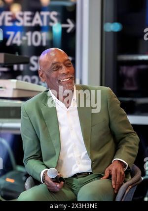 Foto di Allan McKenzie/SWpix.com - 25/04/2024 - Cricket - Antigua & Barbuda Cricket and Culture Tour - Headingley Cricket Ground, Leeds, Inghilterra - Viv Richards. Crediti: SWpix/Alamy Live News Foto Stock