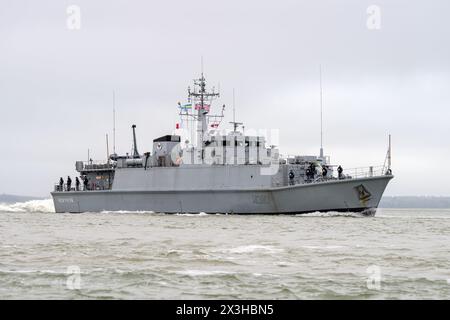 La nave da guerra della Marina Ucraina Chernihiv (M310). La classe Sandown SRMH è l'ex HMS Grimsby. Foto Stock