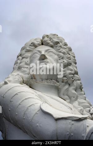 Principe elettore Ernesto Augusto, Giardini Herrenhausen, Hannover, bassa Sassonia, Germania, Europa Foto Stock