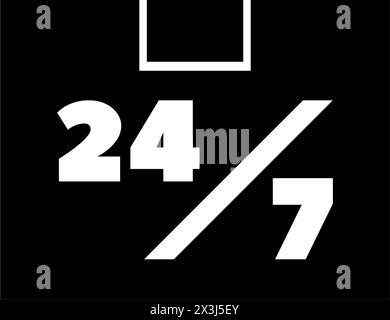 L'icona di gestione del tempo simboleggia scadenza, fretta e simbolismo puntuale. Icona vettoriale per la progettazione del sito Web, il logo, l'app e l'interfaccia utente Illustrazione Vettoriale