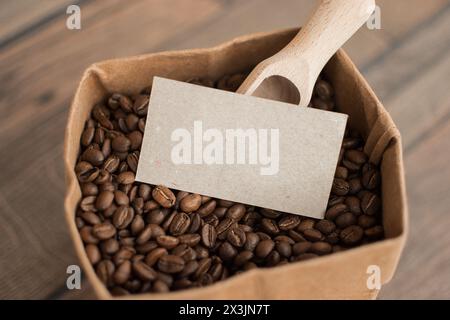 Coffee Visual Brand Identity Mockup Foto Stock