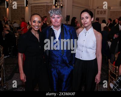 Londra, Regno Unito. 26 aprile 2024. Adele Roberts, Linda Riley e Kate Holderness hanno partecipato ai DIVA Awards 2024 al De Vere Grand Connaught Rooms di Londra. (Foto di Brett Cove/SOPA Images/Sipa USA) credito: SIPA USA/Alamy Live News Foto Stock