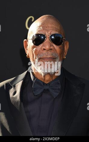 Hollywood, California. 27 aprile 2024. Morgan Freeman al 49° AFI Life Achievement Award omaggio a Nicole Kidman al Dolby Theater di Hollywood, California, il 27 aprile 2024. Crediti: Jeffrey Mayer/Media Punch/Alamy Live News Foto Stock