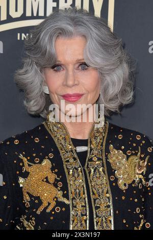 Jane fonda bei der Homeboy Industries lo Maximo Awards 2024 Gala im Hotel JW Marriott. Los Angeles, 27.04.2024 *** Jane fonda all'Homeboy Industries lo Maximo Awards 2024 Gala al JW Marriott Los Angeles Hotel, 27 04 2024 foto:xD.xStarbuckx/xFuturexImagex maximo 4456 Foto Stock