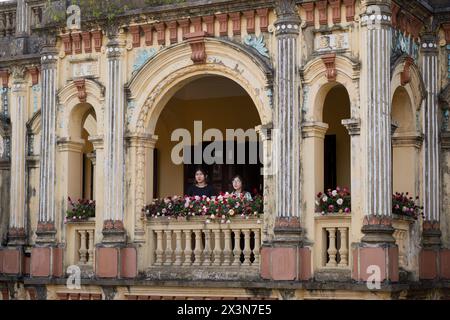 Il Palazzo dei Re Hmong (Vau Meo) a Bac ha, provincia di Lao Cai, Vietnam Foto Stock