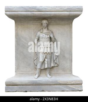 Rappresentazione di una delle province romane, forse Hispania, rilievo dell'Hadrianeum, un tempio del deificato Adriano nel campo Marzio Foto Stock