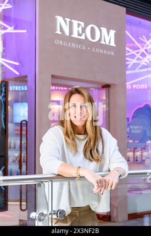 Nicola Elliot, fondatore del centro benessere di apertura del Neom Store Foto Stock