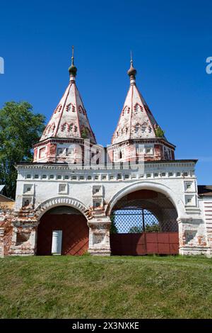 Convento della veste (Rizopolozhensky), sito patrimonio dell'umanità dell'UNESCO, Suzdal, Oblast' di Vladimir, Russia Foto Stock