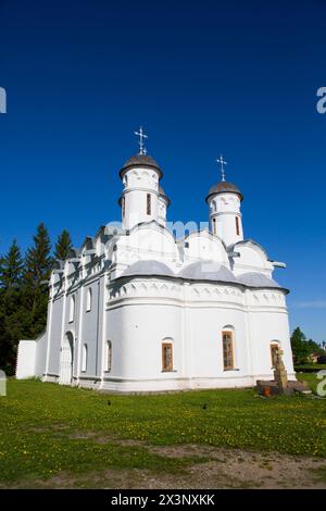 Convento della veste (Rizopolozhensky), sito patrimonio dell'umanità dell'UNESCO, Suzdal, Oblast' di Vladimir, Russia Foto Stock