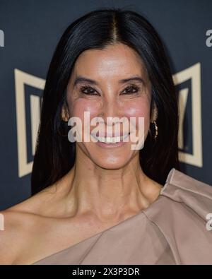 LOS ANGELES, CALIFORNIA, Stati Uniti - APRILE 27: Lisa Ling arriva ai Homeboy Industries '2024 lo Maximo Awards and Fundraising Gala tenutosi al JW Marriott Los Angeles L.A. IN DIRETTA il 27 aprile 2024 a Los Angeles, California, Stati Uniti. (Foto di Image Press Agency) credito: Image Press Agency/Alamy Live News Foto Stock