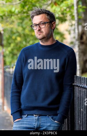 Alistair Fraser, professore universitario di Glasgow che sta facendo ricerche sulla Scottish Violence Reduction Unit. Foto Stock