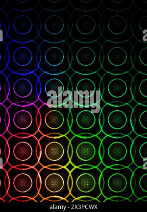 Sfondo con luce laser radiante: Una straordinaria festa visiva per i tuoi progetti creativi Foto Stock