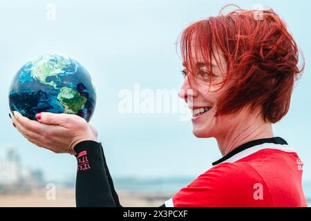 Edinburgh Science# Earth, Wind and Gaia – l'Edinburgh Science Festival celebra la giornata della Terra! Il Festival della Scienza di Edimburgo entra nel suo ultimo fine settimana Foto Stock