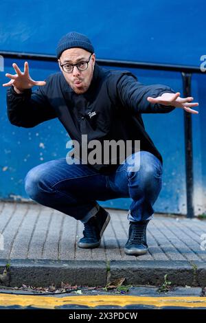 Tony Mills, Direttore Artistico, Dance base, Edimburgo Foto Stock