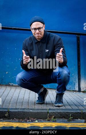 Tony Mills, Direttore Artistico, Dance base, Edimburgo Foto Stock