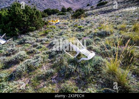 incidenti ambientali intorno a noi Foto Stock