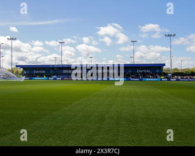 Walton Hall Park Stadium, Regno Unito. 28 aprile 2024. Stadium girato durante la Barclays Women Super League tra Everton e Arsenal al al Walton Hall Park Stadium di Liverpool, Inghilterra, 28 aprile 2024 | foto: Jayde Chamberlain/SPP. Jayde Chamberlain/SPP (Jayde Chamberlain/SPP) credito: SPP Sport Press Photo. /Alamy Live News Foto Stock