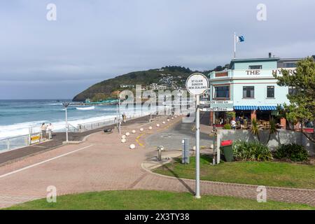 Saint Clair Beach and Promenade, Saint Clair, Dunedin (Ōtepoti), Otago, nuova Zelanda Foto Stock