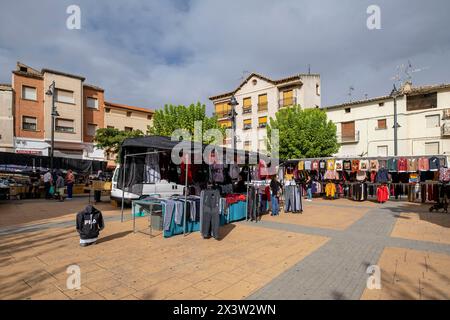 Murillo de Río Leza, la Rioja , Spagna, Europa Foto Stock