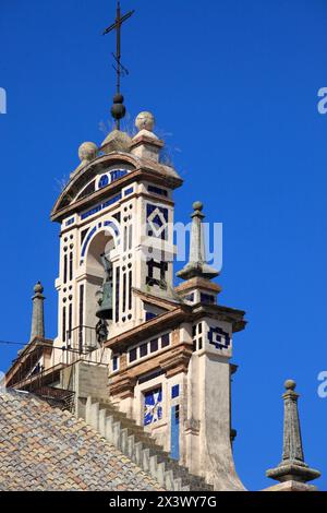 Spagna, Andalusia, Siviglia, Convento de Santa Isabel, convento, campanile Foto Stock