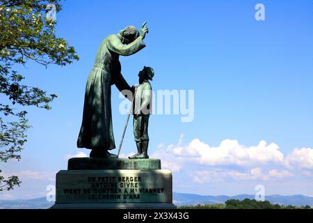 Francia, Alvernia Rodano Alpi, dipartimento Ain (01), Ars sur Formans, memoriale di Jean Marie Vianney Foto Stock