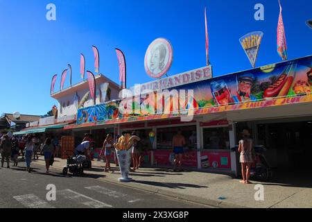 Francia, Nouvelle Aquitaine, dipartimento delle Landes (40), Moliets et Maa, Moliets plage Foto Stock