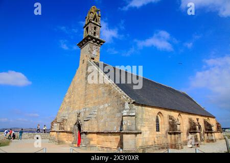 Francia, Bretagna, dipartimento Finistere (29), penisola di Crozon, Camaret sur mer, Cappella Rocamadour Foto Stock